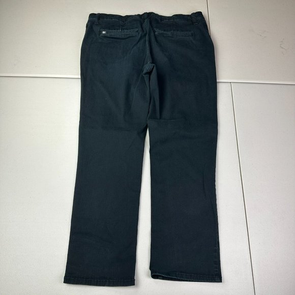 RSQ Jeans Mens Size 36x39 New York Slim Straight Stretch Black Casual - Picture 2 of 11